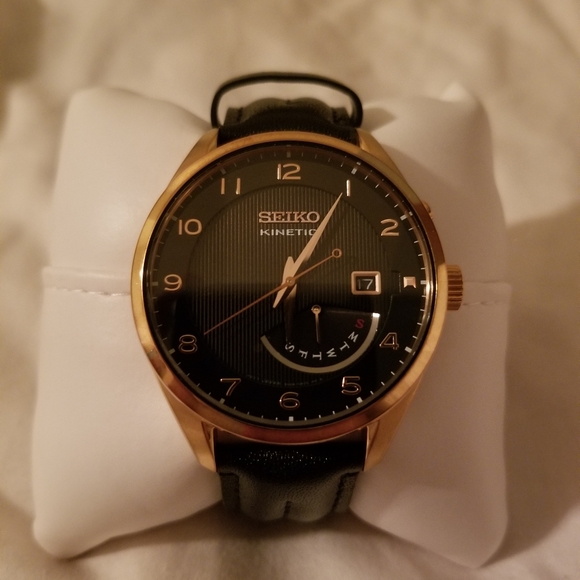 Seiko Other - Seiko Kinetic Watch 5M84 0AC0